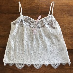 Victoria secret lace cami